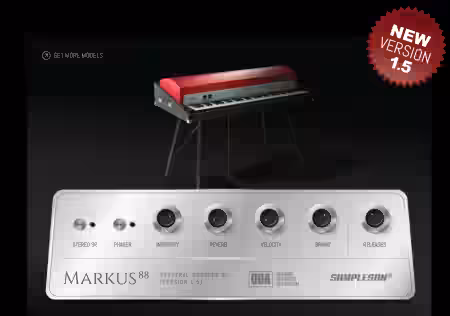 Sampleson Markus 88 v1.5.2 RETAiL [WiN, MacOSX] - Sample Pack Artwork