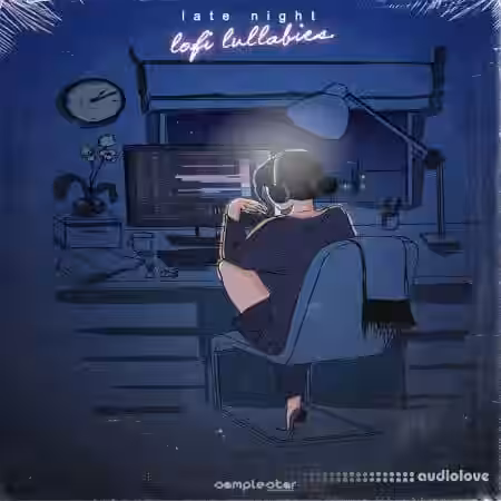Samplestar Late Night Lofi Lullabies [WAV] - Sample Pack Artwork