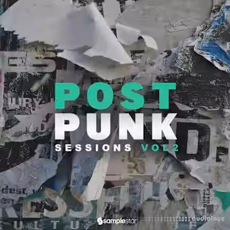 Samplestar Post Punk Sessions Vol 2 [WAV] - Sample Pack Artwork
