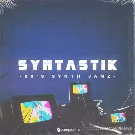 Samplestar Syntastik 80's Synth Jamz [WAV] - Sample Pack Artwork