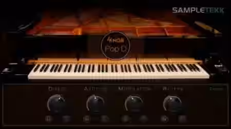 SampleTekk 4Knob PopD Content [Halion] - Sample Pack Artwork