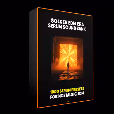 Savage Sounds Golden Edm Era Serum Soundbank [Synth Presets] - Sample Pack Artwork