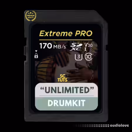 SC TUTS Unlimited Amapiano Drumkit [WAV] - Sample Pack Artwork