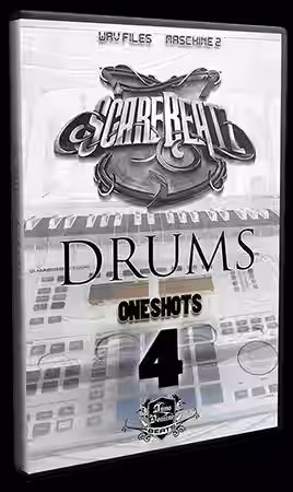 Scarebeatz Drums Vol.4 Oneshots [WAV, Maschine] - Sample Pack Artwork