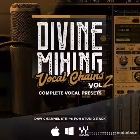 Sean Divine Productions Divine Mixing Vocal Chains V2 v1.2 [DAW Presets] - Sample Pack Artwork