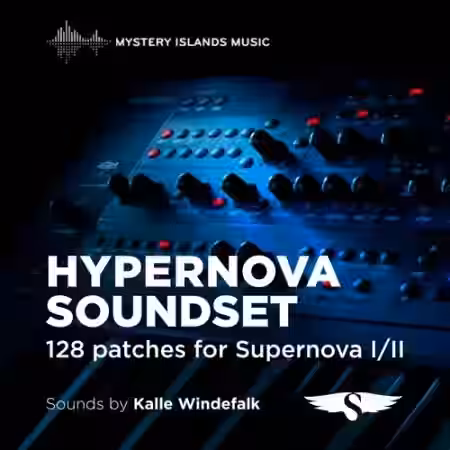 Seraphic Music Novation Supernova II Soundset Hypernova by Kalle Windefalk [Synth Presets] - Sample Pack Artwork