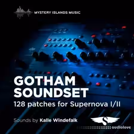 Seraphic Music Novation Supernova Soundset Gotham [Synth Presets] - Sample Pack Artwork