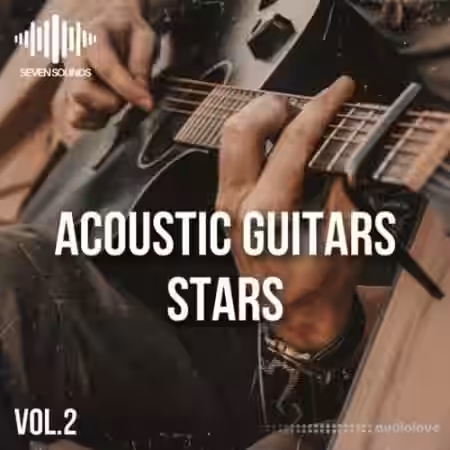 Seven Sounds Acoustic Guitars Stars Vol.2 [WAV] - Sample Pack Artwork