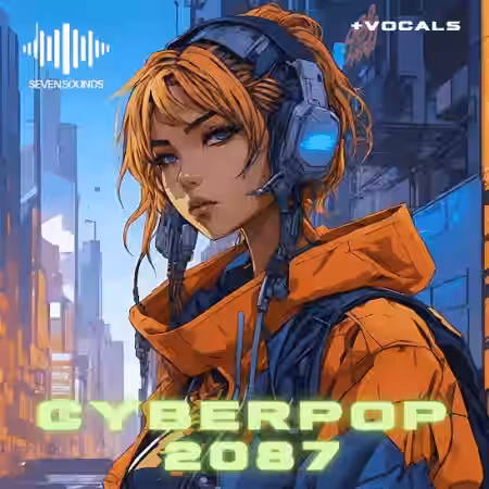Seven Sounds Cyberpop 2087 [WAV] - Sample Pack Artwork