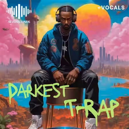 Seven Sounds Darkest Trap [WAV] - Sample Pack Artwork