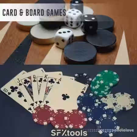 SFXtools Card and Board Games [WAV] - Sample Pack Artwork