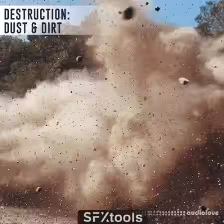 SFXtools Destruction Dust and Dirt [WAV] - Sample Pack Artwork