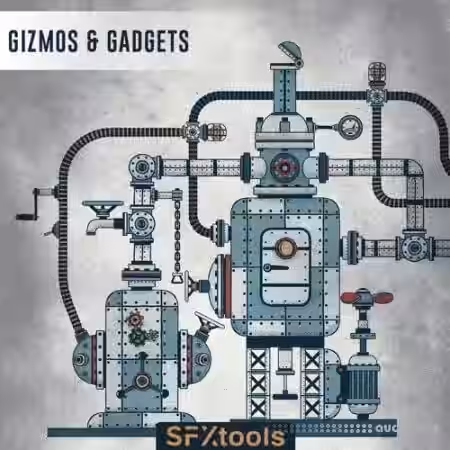 SFXtools Gizmos and Gadgets [WAV] - Sample Pack Artwork