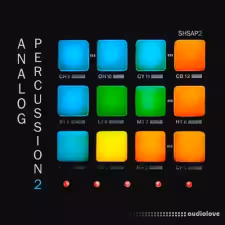 ShamanStems Analog Percussion 2 [WAV, MiDi, Ableton Live] - Sample Pack Artwork