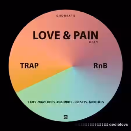 Shobeats Love and Pain Vol.2 [WAV, MiDi, Synth Presets] - Sample Pack Artwork