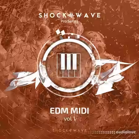 Shockwave Pro Series EDM MIDI Volume 1 [WAV, MiDi] - Sample Pack Artwork