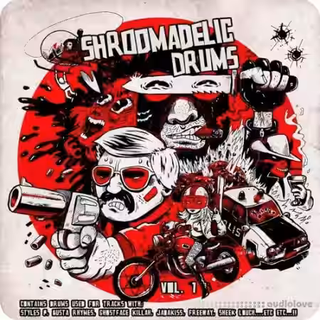 SHROOM Shroomadelic Drums Vol.1 [WAV] - Sample Pack Artwork