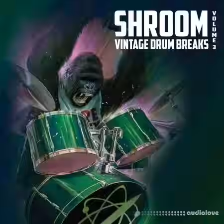 Shroom Vintage Drum Breaks Vol.3 [WAV] - Sample Pack Artwork