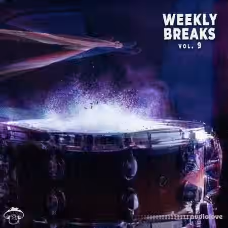 Shroom Weekly Breaks Vol.9 [WAV] - Sample Pack Artwork