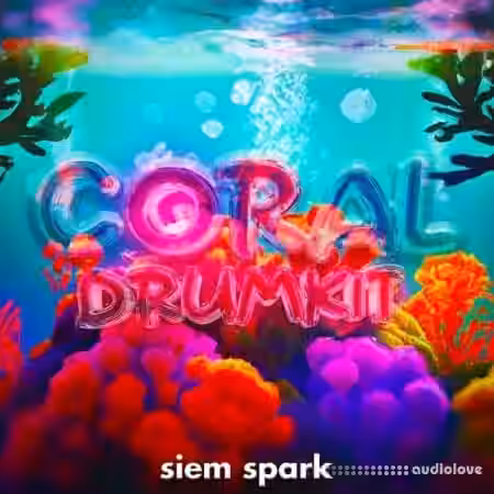 Siem Spark Coral Hyperpop Drumkit [WAV, Synth Presets] - Sample Pack Artwork