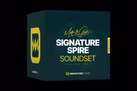 Signature Sound Metta and Glyde Signature Spire Soundset Volume One [Synth Presets] - Sample Pack Artwork