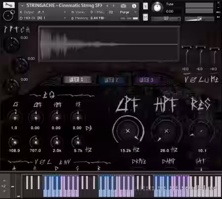 Silence+Other Sounds STRINGACHE [KONTAKT] - Sample Pack Artwork