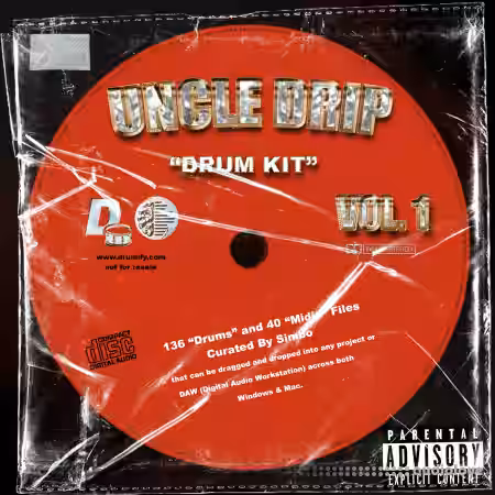 Simbo Uncle Drip Vol.2 Drum Kit [WAV, MiDi] - Sample Pack Artwork