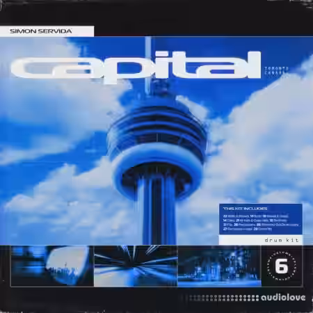 Simon Servida Capital Drum Kit Volume 6 [WAV] - Sample Pack Artwork