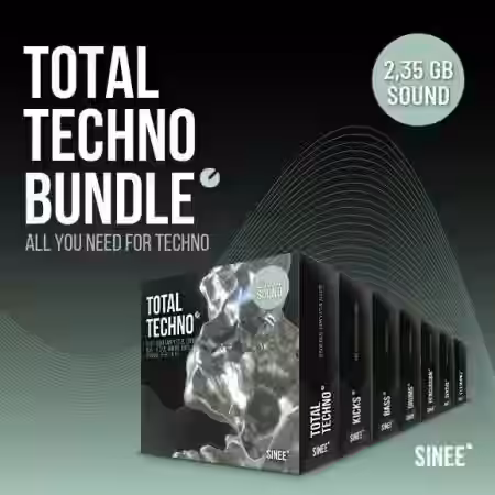 SINEE Total Techno Bundle [WAV] - Sample Pack Artwork