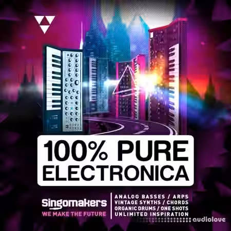 Singomakers 100% Pure Electronica [WAV, REX] - Sample Pack Artwork