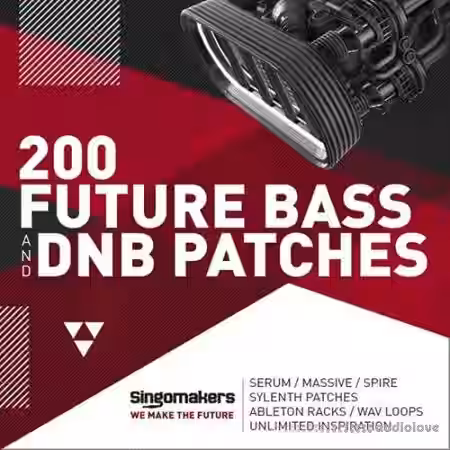 Singomakers 200 Future Bass and DnB Patches [MULTiFORMAT] - Sample Pack Artwork