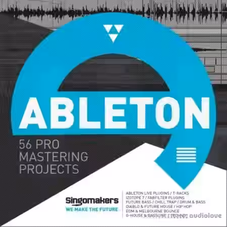 Singomakers 56 Ableton Pro Mastering Projects [Ableton Live] - Sample Pack Artwork