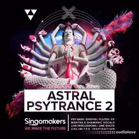 Singomakers Astral Psytrance 2 [MULTiFORMAT] - Sample Pack Artwork