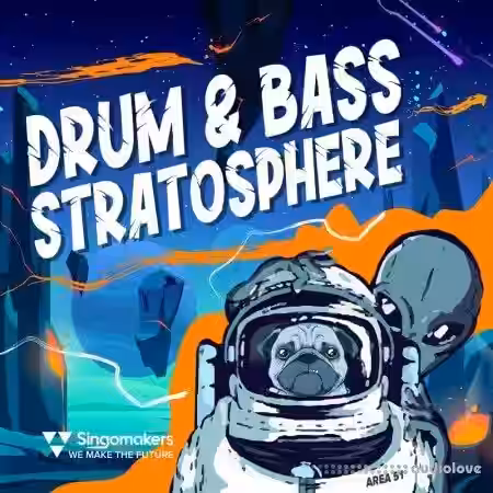 Singomakers Drum and Bass Stratosphere [WAV, REX] - Sample Pack Artwork