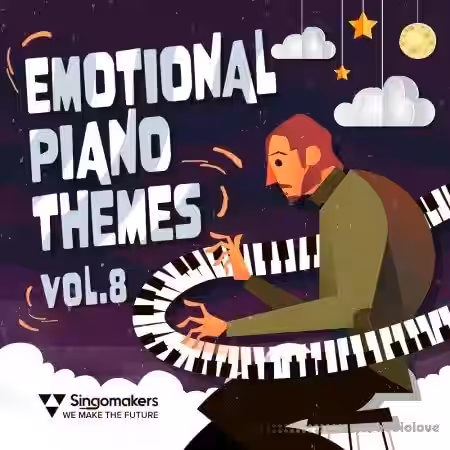Singomakers Emotional Piano Themes Vol.8 [WAV, MiDi] - Sample Pack Artwork