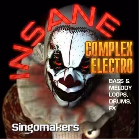 Singomakers Insane Complex Electro [WAV, REX] - Sample Pack Artwork