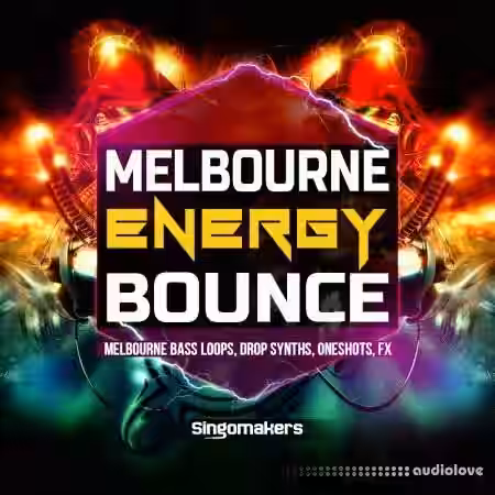 Singomakers Melbourne Energy Bounce [WAV, MiDi, REX, Synth Presets] - Sample Pack Artwork