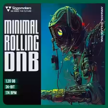 Singomakers Minimal Rolling DNB [Synth Presets] - Sample Pack Artwork