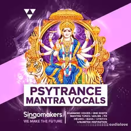 Singomakers Psytrance Mantra Vocals [MULTiFORMAT] - Sample Pack Artwork