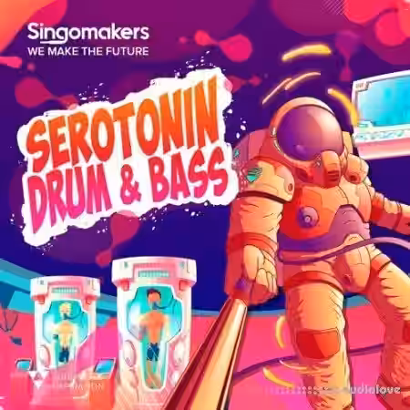 Singomakers Serotonin Drum and Bass [WAV, REX] - Sample Pack Artwork
