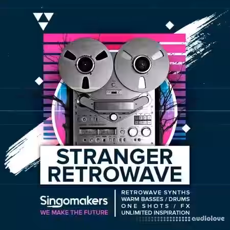 Singomakers Stranger Retrowave [WAV, REX] - Sample Pack Artwork