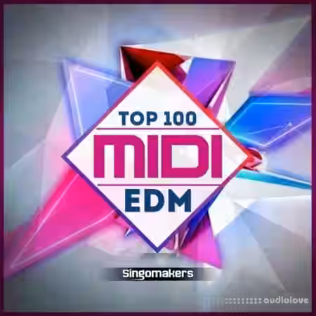 Singomakers Top 100 EDM MIDI [WAV, MiDi] - Sample Pack Artwork