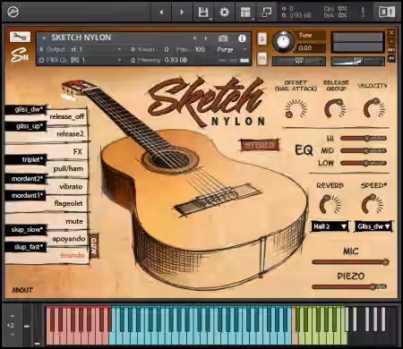 Sketch Samples Sketch Nylon [KONTAKT] - Sample Pack Artwork