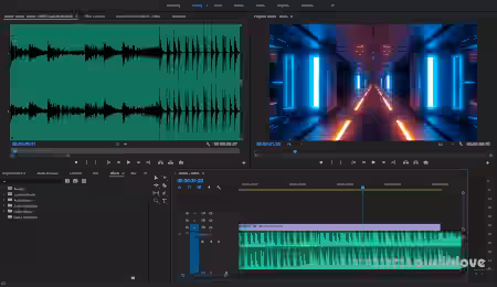 SkillShare Adobe Premiere Pro Audio Editing Learn how to edit audio in Adobe Premiere Pro [TUTORiAL] - Sample Pack Artwork