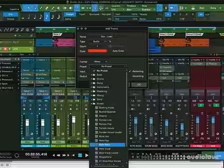 SkillShare Mixing Vocals in Studio One Artist | Music Production [TUTORiAL] - Sample Pack Artwork