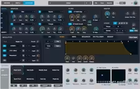 SkillShare Synthesis with Logic Pro X Alchemy Synthesizer Masterclass [TUTORiAL] - Sample Pack Artwork