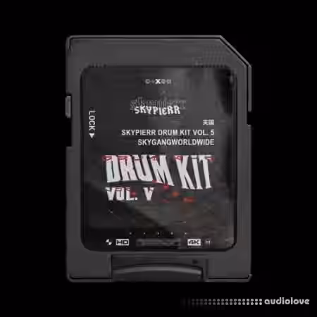 skypierr DRUM KIT Vol.5 [WAV, DAW Templates] - Sample Pack Artwork