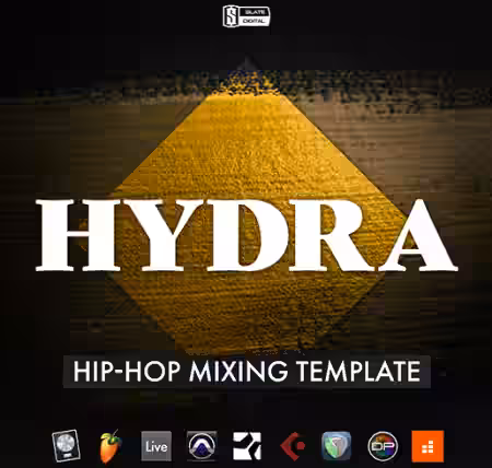 Slate Academy Hydra Hip-Hop Mix Template [DAW Templates] - Sample Pack Artwork