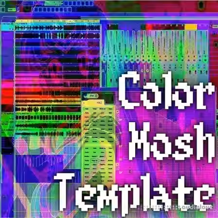Slime Cinema Color Mosh Template (Project File) [DAW Templates] - Sample Pack Artwork