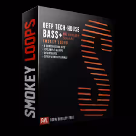 Smokey Loops Deep Tech House Bass [WAV, KONTAKT] - Sample Pack Artwork